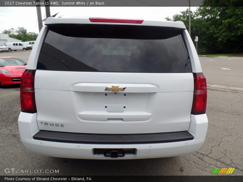 Summit White / Jet Black 2017 Chevrolet Tahoe LS 4WD