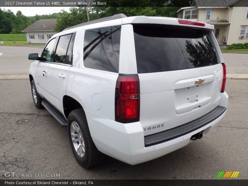 Summit White / Jet Black 2017 Chevrolet Tahoe LS 4WD