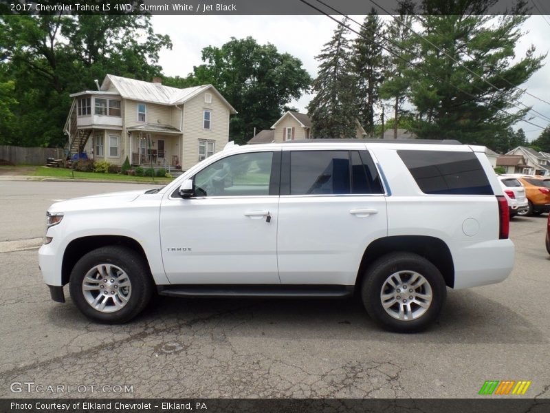 Summit White / Jet Black 2017 Chevrolet Tahoe LS 4WD