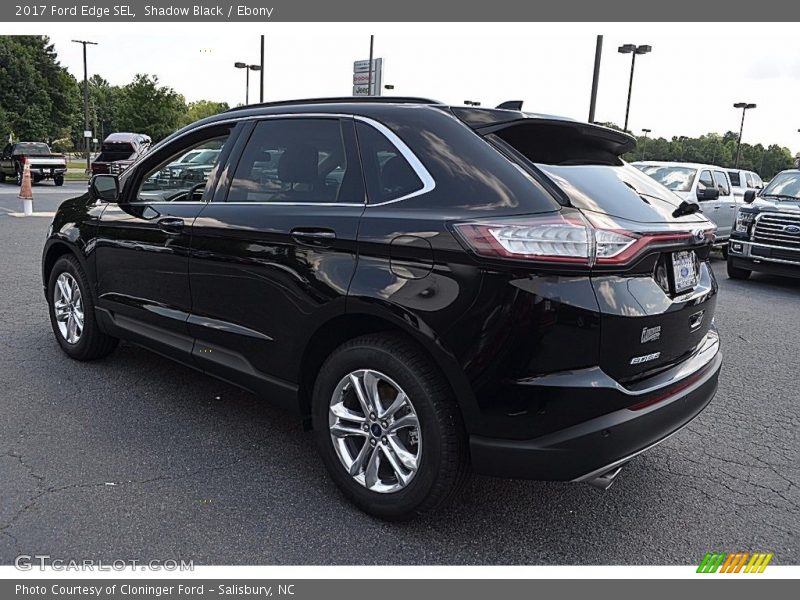 Shadow Black / Ebony 2017 Ford Edge SEL