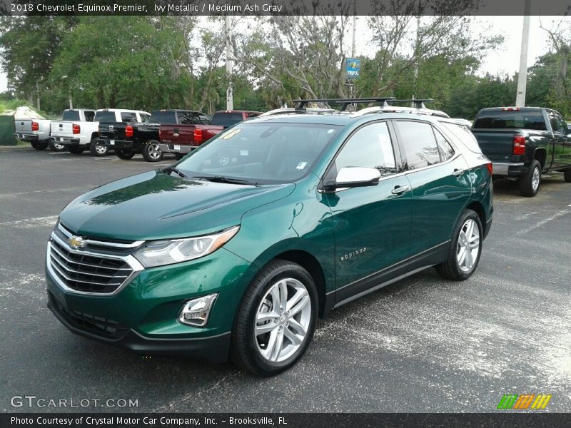 Front 3/4 View of 2018 Equinox Premier
