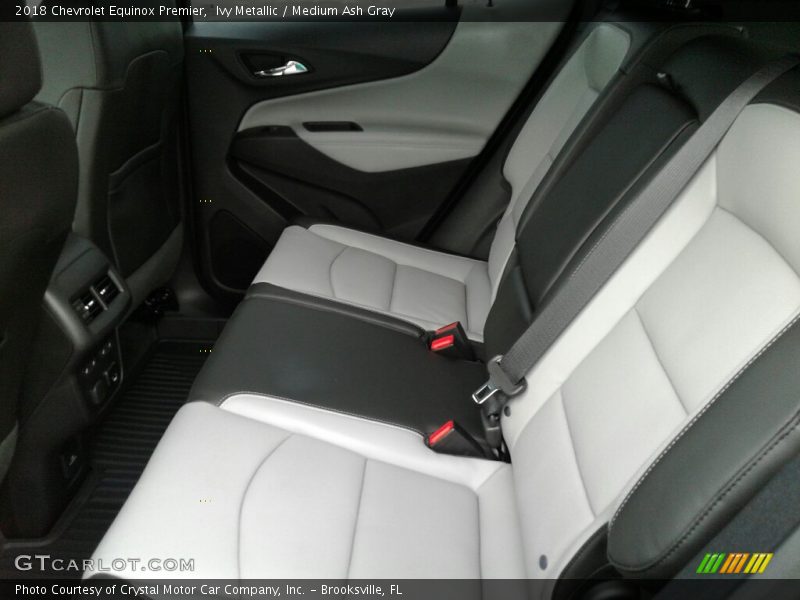 Rear Seat of 2018 Equinox Premier