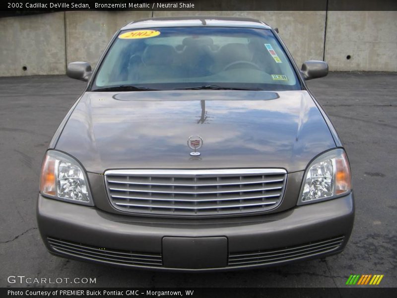 Bronzemist Metallic / Neutral Shale 2002 Cadillac DeVille Sedan