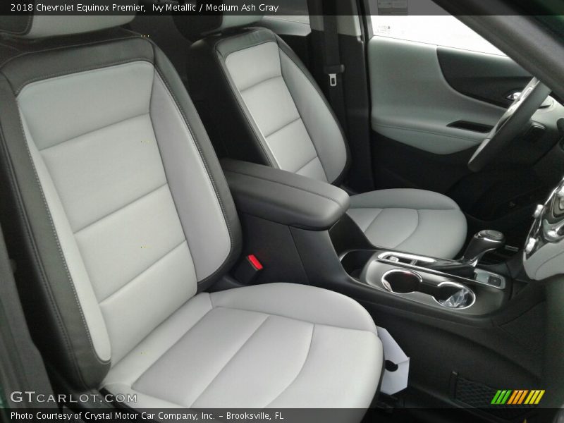 Ivy Metallic / Medium Ash Gray 2018 Chevrolet Equinox Premier
