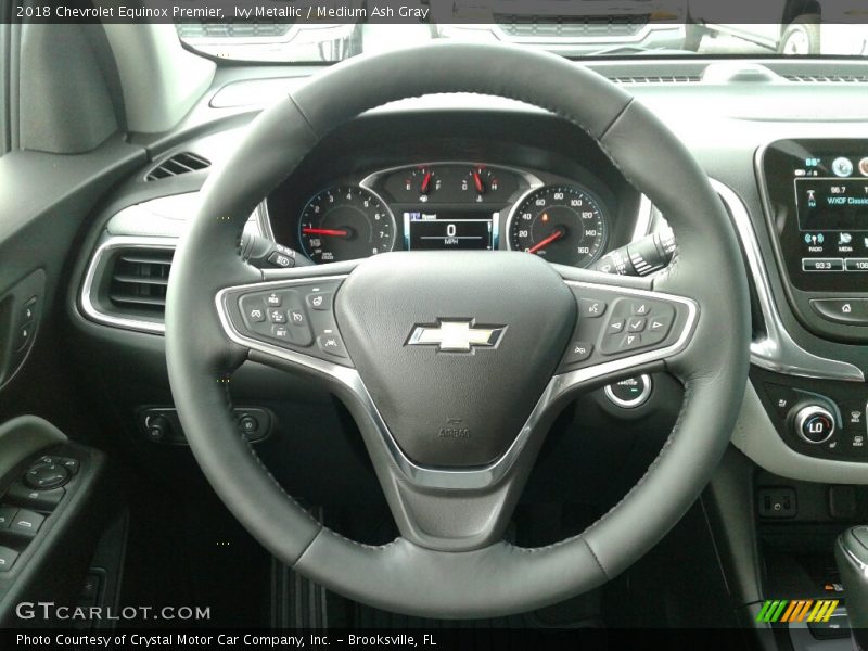  2018 Equinox Premier Steering Wheel