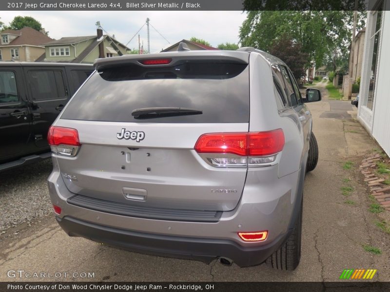 Billet Silver Metallic / Black 2017 Jeep Grand Cherokee Laredo 4x4