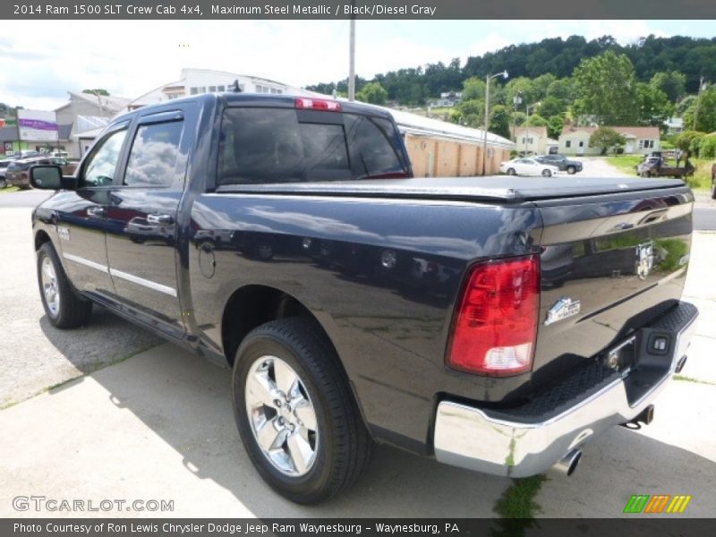 Maximum Steel Metallic / Black/Diesel Gray 2014 Ram 1500 SLT Crew Cab 4x4
