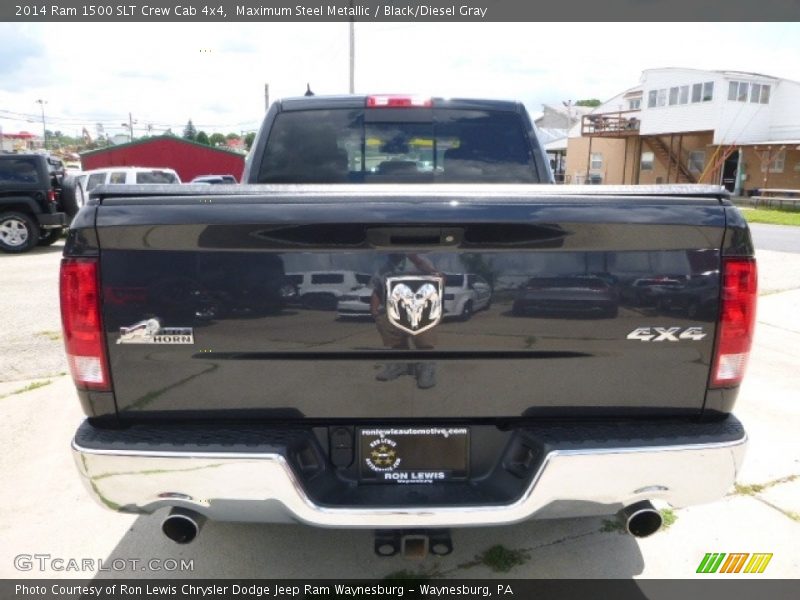 Maximum Steel Metallic / Black/Diesel Gray 2014 Ram 1500 SLT Crew Cab 4x4