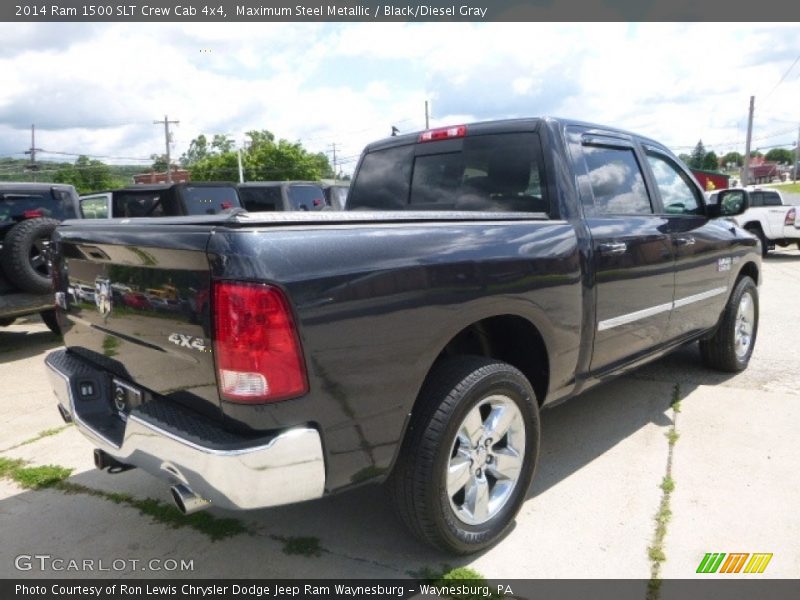 Maximum Steel Metallic / Black/Diesel Gray 2014 Ram 1500 SLT Crew Cab 4x4