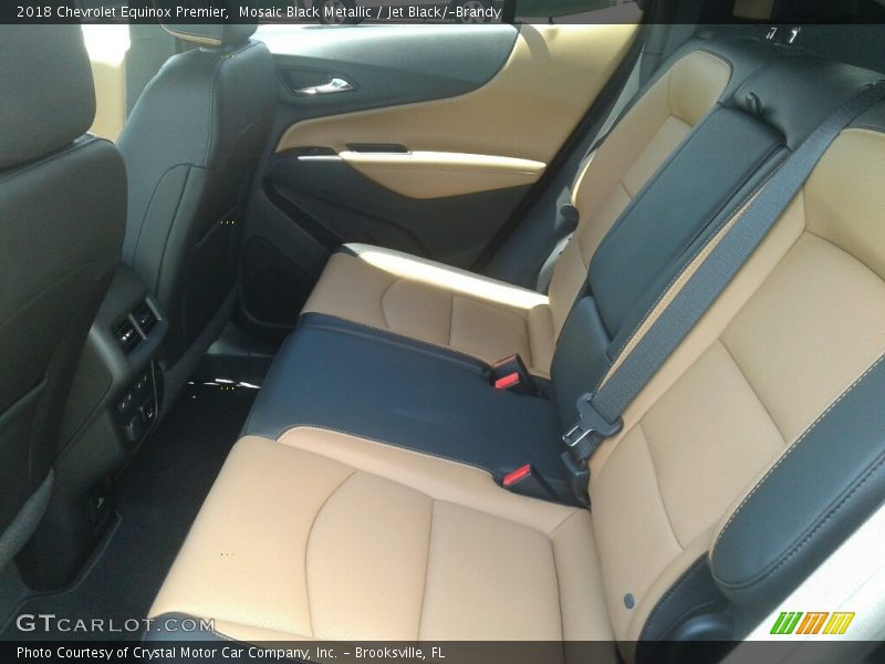 Mosaic Black Metallic / Jet Black/­Brandy 2018 Chevrolet Equinox Premier