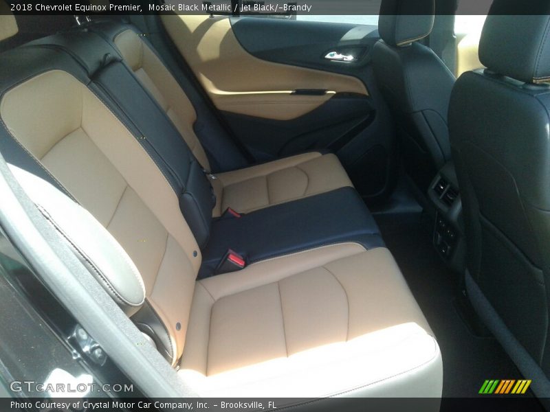 Mosaic Black Metallic / Jet Black/­Brandy 2018 Chevrolet Equinox Premier