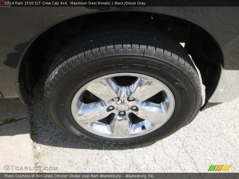 Maximum Steel Metallic / Black/Diesel Gray 2014 Ram 1500 SLT Crew Cab 4x4