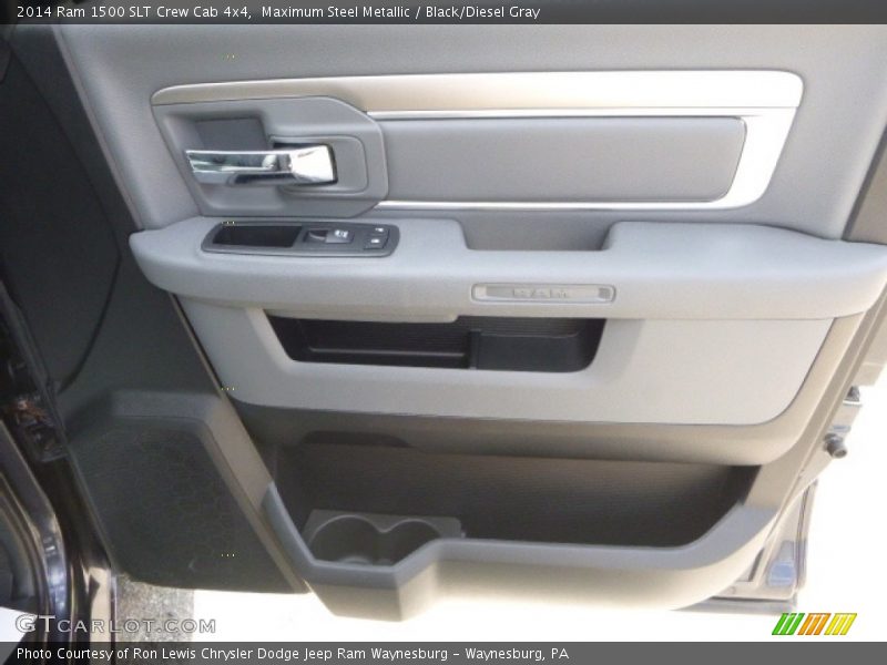 Maximum Steel Metallic / Black/Diesel Gray 2014 Ram 1500 SLT Crew Cab 4x4