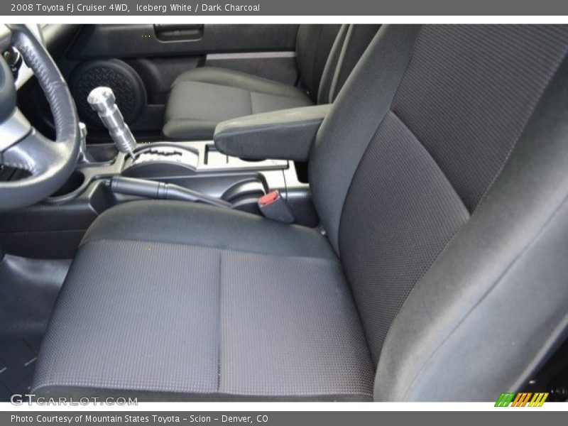 Iceberg White / Dark Charcoal 2008 Toyota FJ Cruiser 4WD