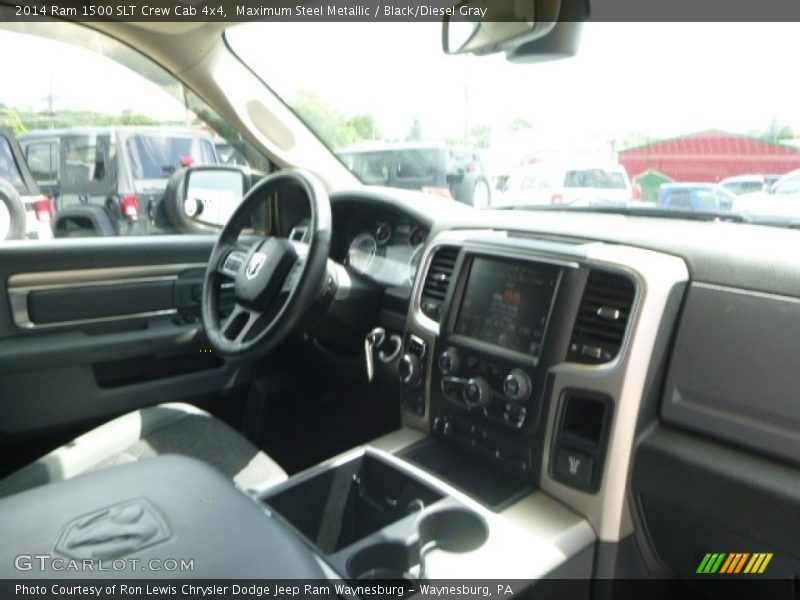 Maximum Steel Metallic / Black/Diesel Gray 2014 Ram 1500 SLT Crew Cab 4x4