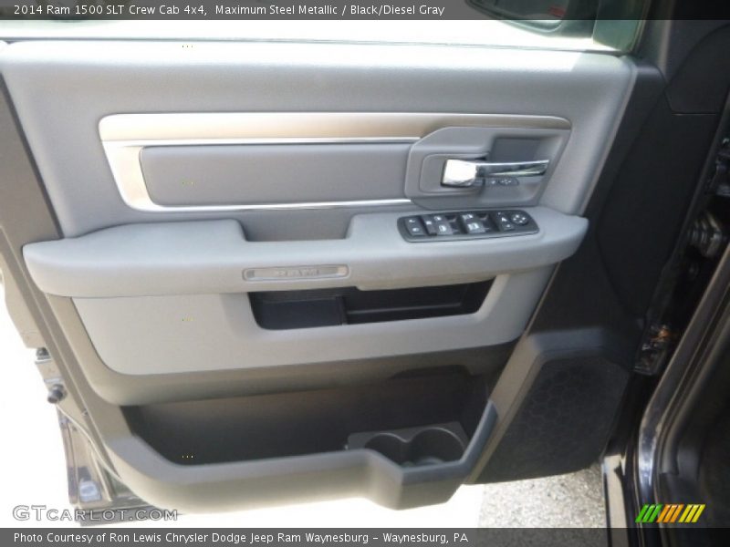 Maximum Steel Metallic / Black/Diesel Gray 2014 Ram 1500 SLT Crew Cab 4x4