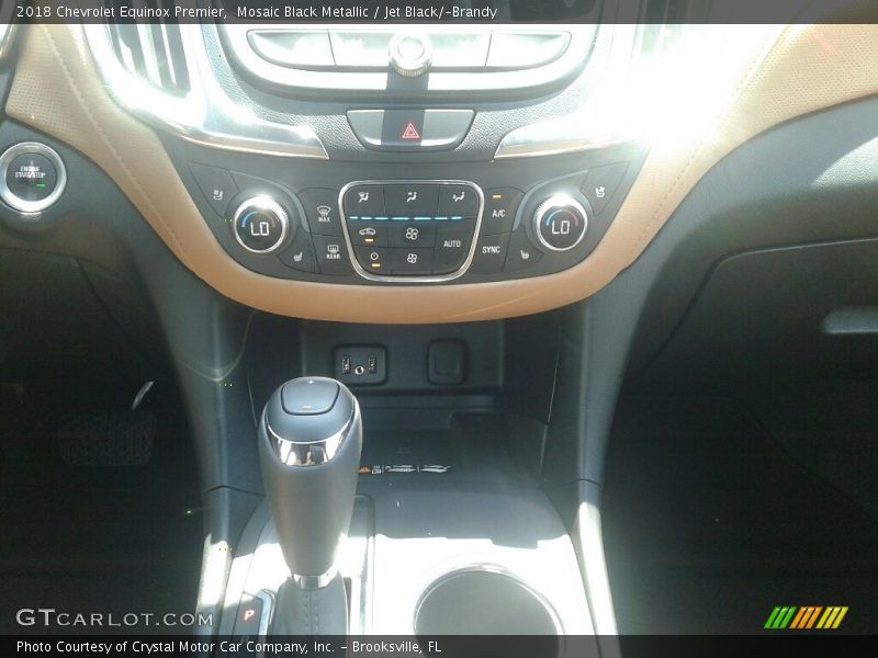 Mosaic Black Metallic / Jet Black/­Brandy 2018 Chevrolet Equinox Premier
