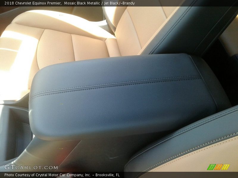 Mosaic Black Metallic / Jet Black/­Brandy 2018 Chevrolet Equinox Premier