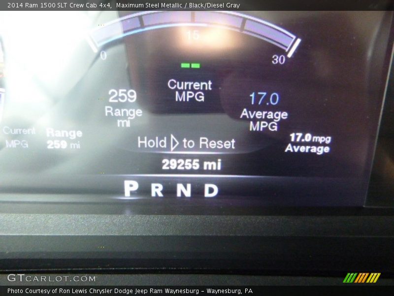 Maximum Steel Metallic / Black/Diesel Gray 2014 Ram 1500 SLT Crew Cab 4x4