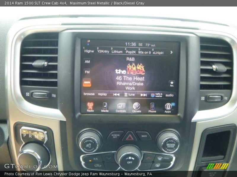 Maximum Steel Metallic / Black/Diesel Gray 2014 Ram 1500 SLT Crew Cab 4x4
