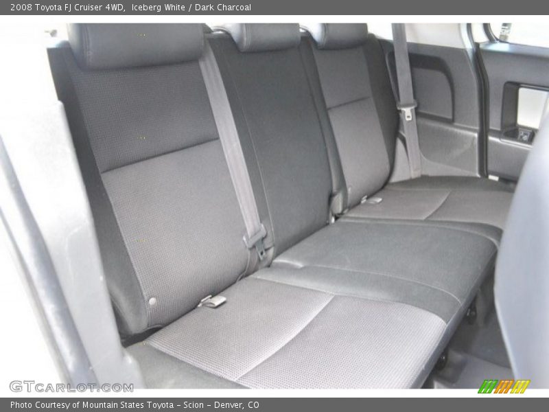 Iceberg White / Dark Charcoal 2008 Toyota FJ Cruiser 4WD