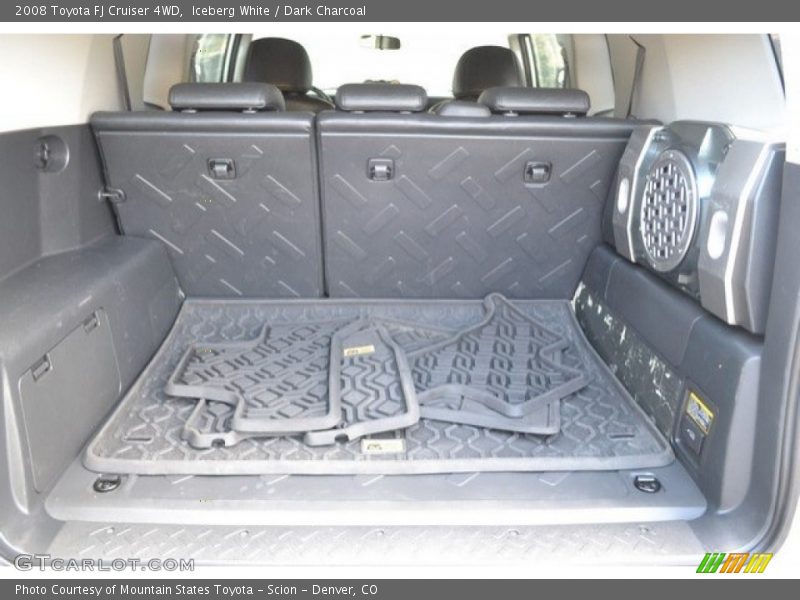 Iceberg White / Dark Charcoal 2008 Toyota FJ Cruiser 4WD