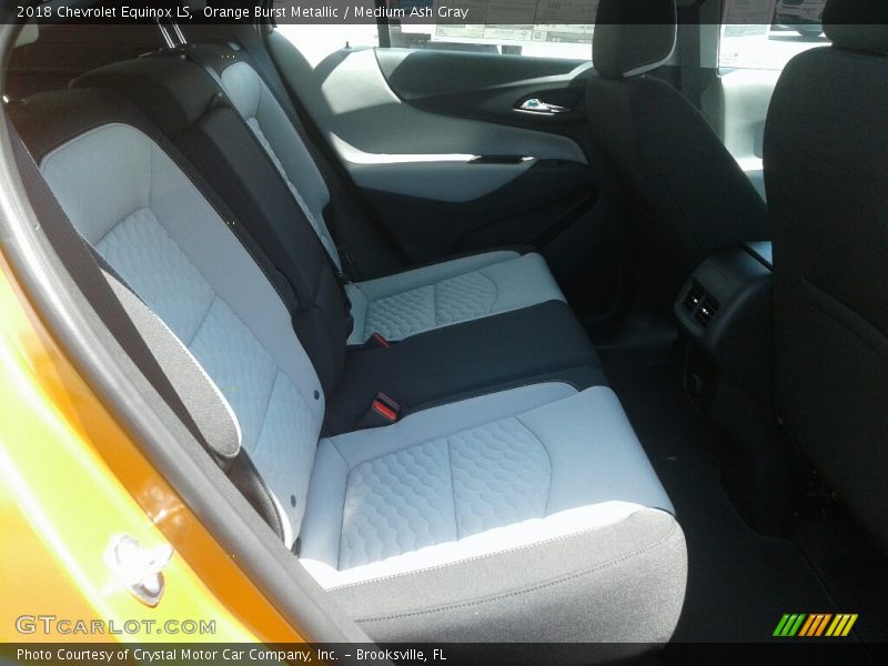 Orange Burst Metallic / Medium Ash Gray 2018 Chevrolet Equinox LS