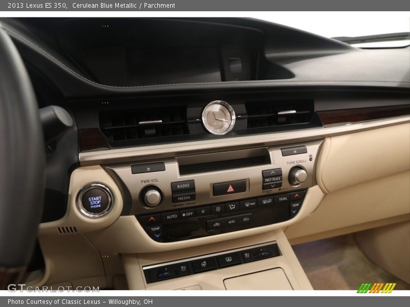 Cerulean Blue Metallic / Parchment 2013 Lexus ES 350