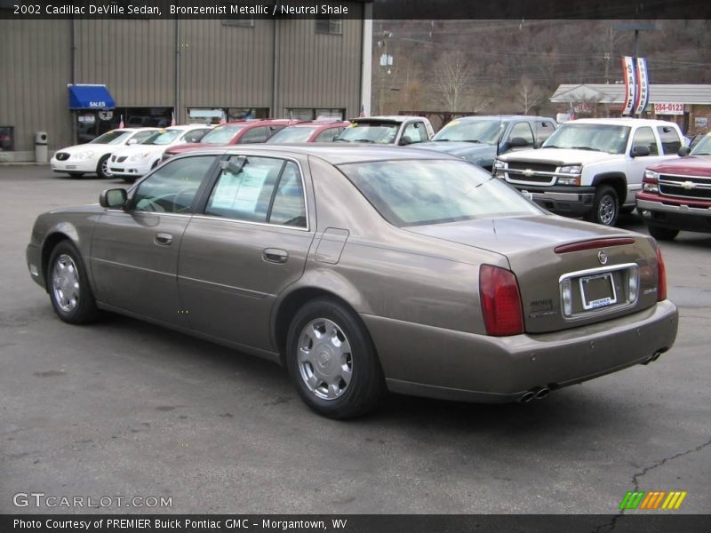 Bronzemist Metallic / Neutral Shale 2002 Cadillac DeVille Sedan