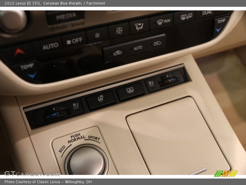 Cerulean Blue Metallic / Parchment 2013 Lexus ES 350