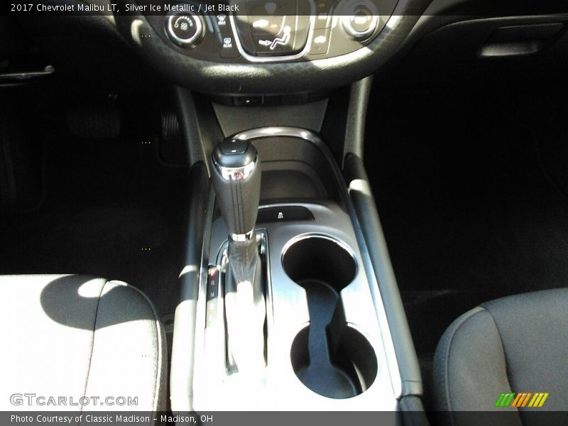 Silver Ice Metallic / Jet Black 2017 Chevrolet Malibu LT