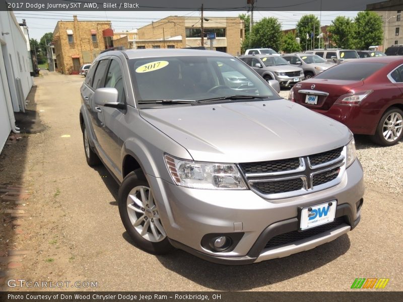 Billet / Black 2017 Dodge Journey SXT AWD