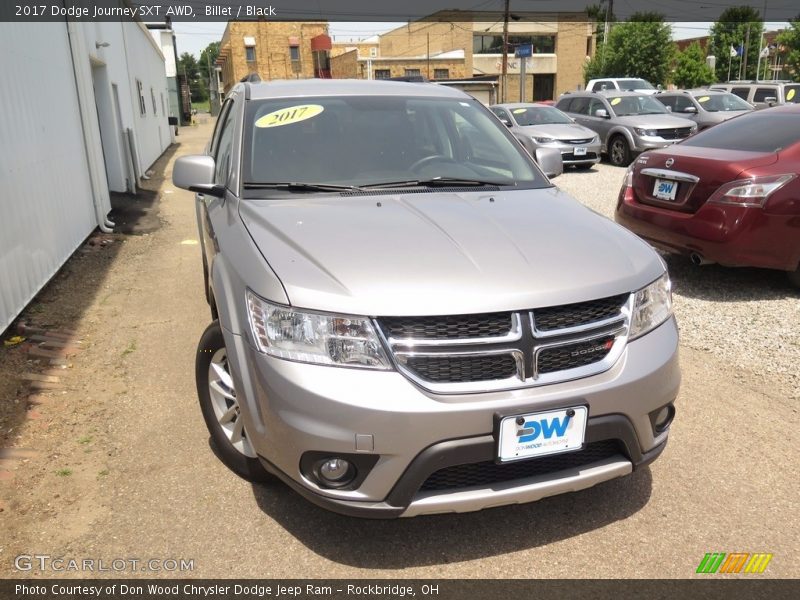 Billet / Black 2017 Dodge Journey SXT AWD