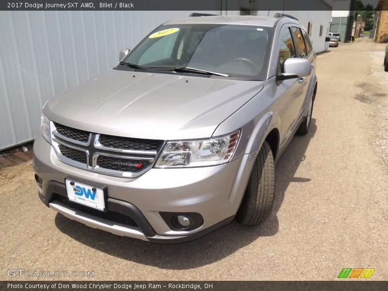 Billet / Black 2017 Dodge Journey SXT AWD