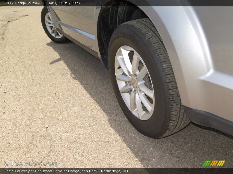 Billet / Black 2017 Dodge Journey SXT AWD