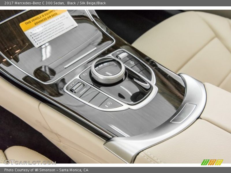 Black / Silk Beige/Black 2017 Mercedes-Benz C 300 Sedan