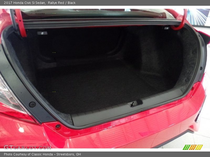 Rallye Red / Black 2017 Honda Civic Si Sedan