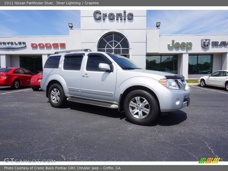 Silver Lightning / Graphite 2011 Nissan Pathfinder Silver