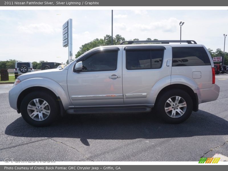 Silver Lightning / Graphite 2011 Nissan Pathfinder Silver