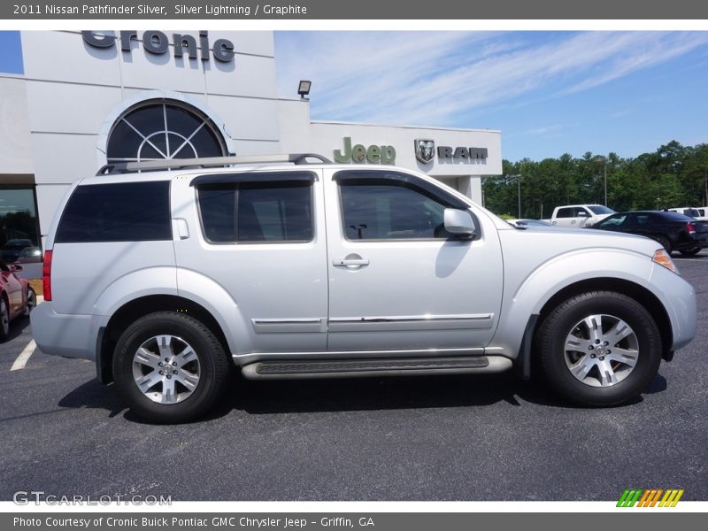 Silver Lightning / Graphite 2011 Nissan Pathfinder Silver