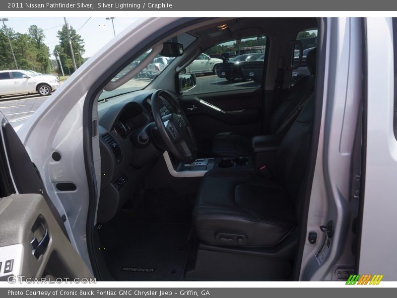 Silver Lightning / Graphite 2011 Nissan Pathfinder Silver