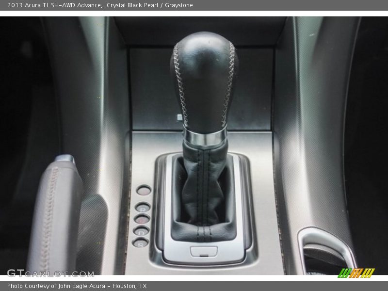 Crystal Black Pearl / Graystone 2013 Acura TL SH-AWD Advance