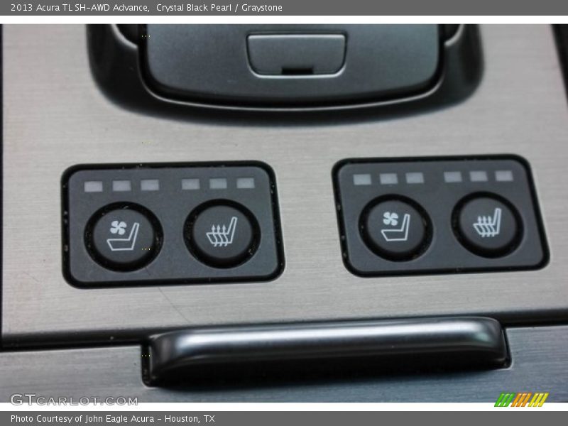 Crystal Black Pearl / Graystone 2013 Acura TL SH-AWD Advance