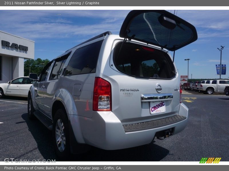 Silver Lightning / Graphite 2011 Nissan Pathfinder Silver