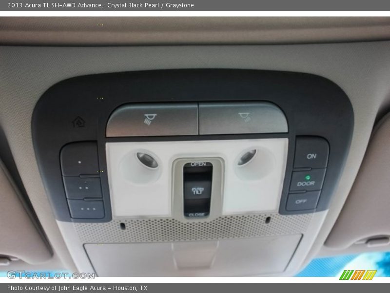 Crystal Black Pearl / Graystone 2013 Acura TL SH-AWD Advance