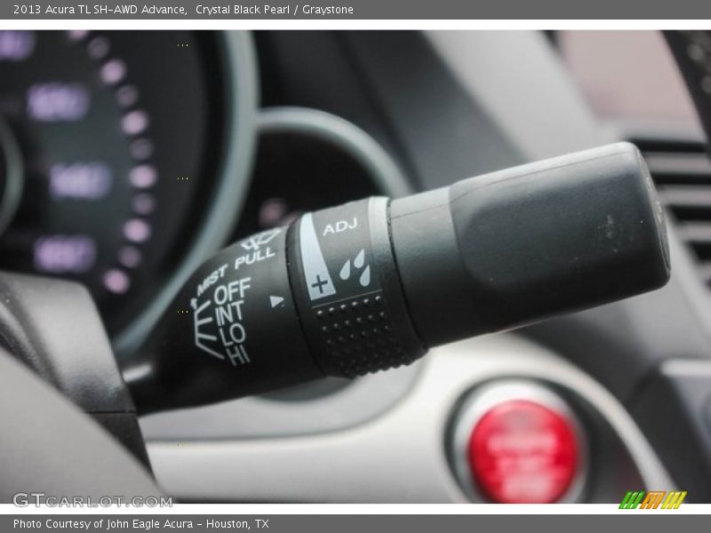 Crystal Black Pearl / Graystone 2013 Acura TL SH-AWD Advance