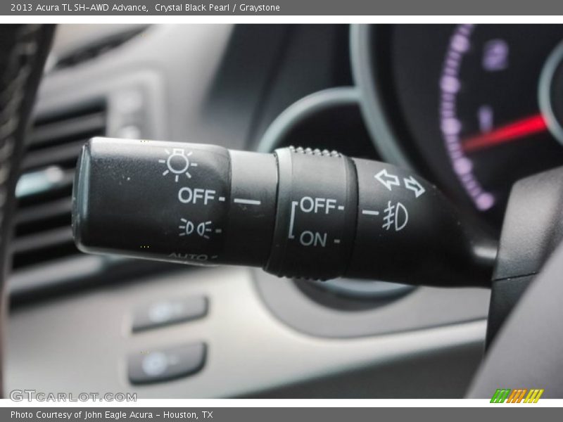 Crystal Black Pearl / Graystone 2013 Acura TL SH-AWD Advance
