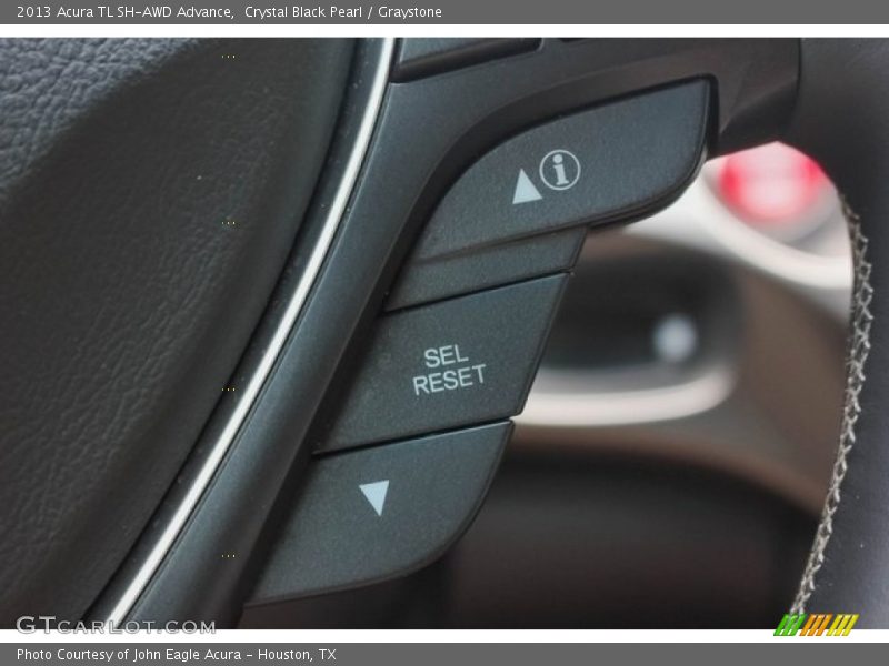 Crystal Black Pearl / Graystone 2013 Acura TL SH-AWD Advance