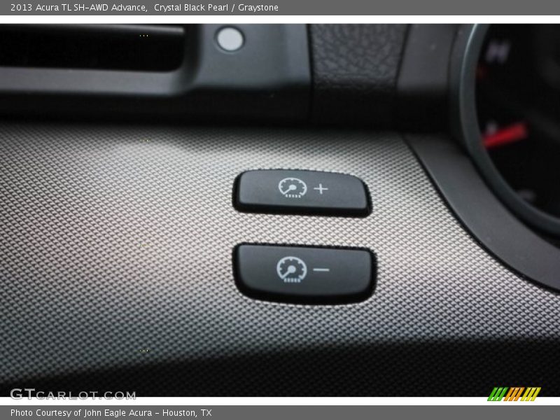 Crystal Black Pearl / Graystone 2013 Acura TL SH-AWD Advance