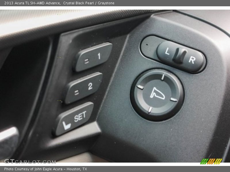 Crystal Black Pearl / Graystone 2013 Acura TL SH-AWD Advance